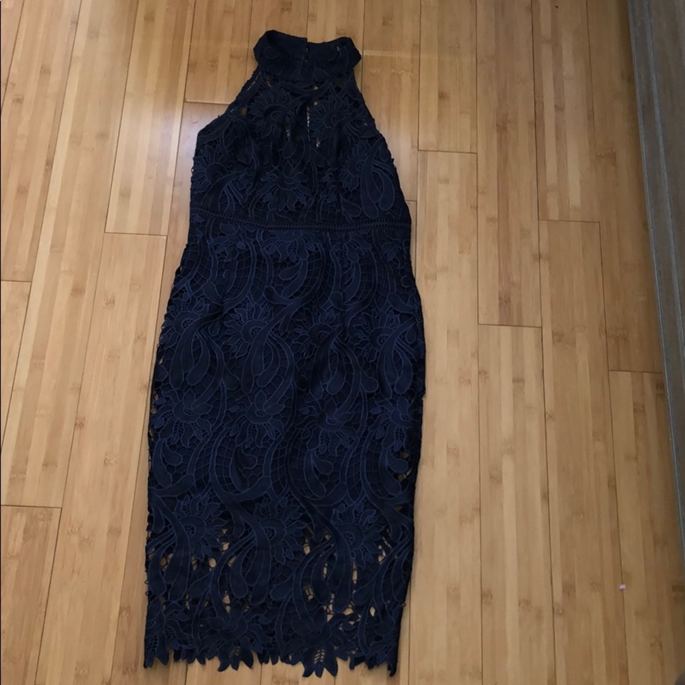 Lace Halter Dress